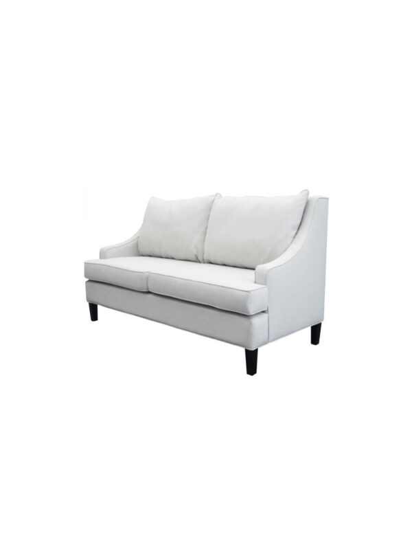 Welurowa sofa do salonu Michigan w stylu nowojorskim dł. 190/170/150cm