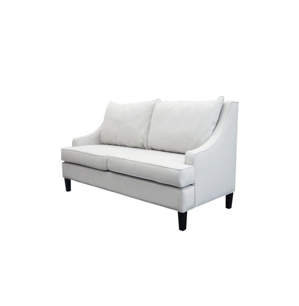 Welurowa sofa do salonu Michigan w stylu nowojorskim dł. 190/170/150cm