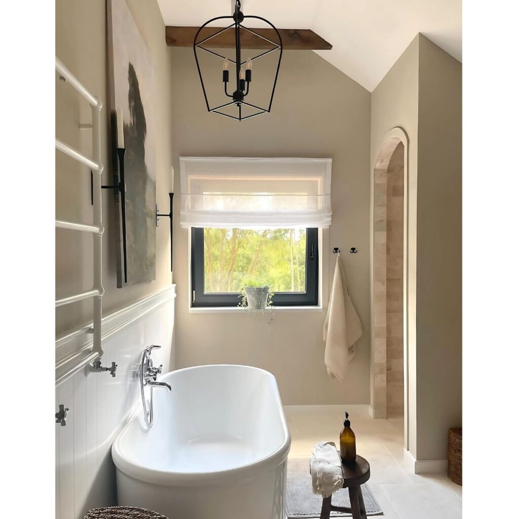 Czarna lampa wisząca klatka Solo styl Modern Farmhouse