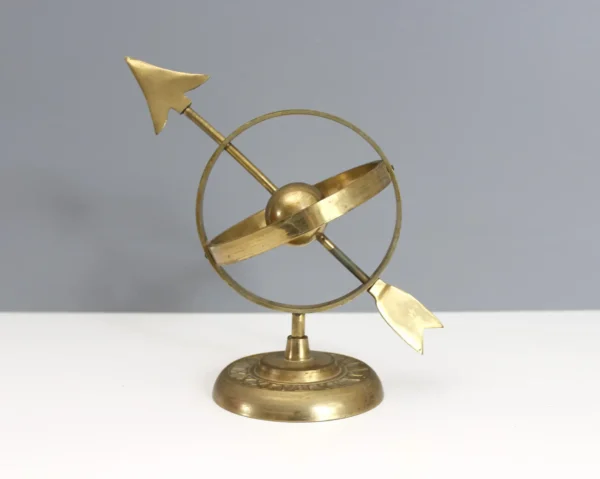Dekoracja złote Astrolabium 21 cm