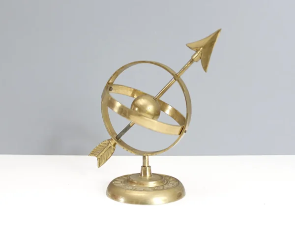 Dekoracja złote Astrolabium 21 cm