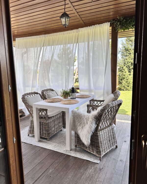 Fotel rattanowy ogrodowy The Hamptons I