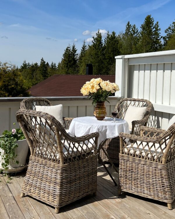 Fotel rattanowy ogrodowy The Hamptons I
