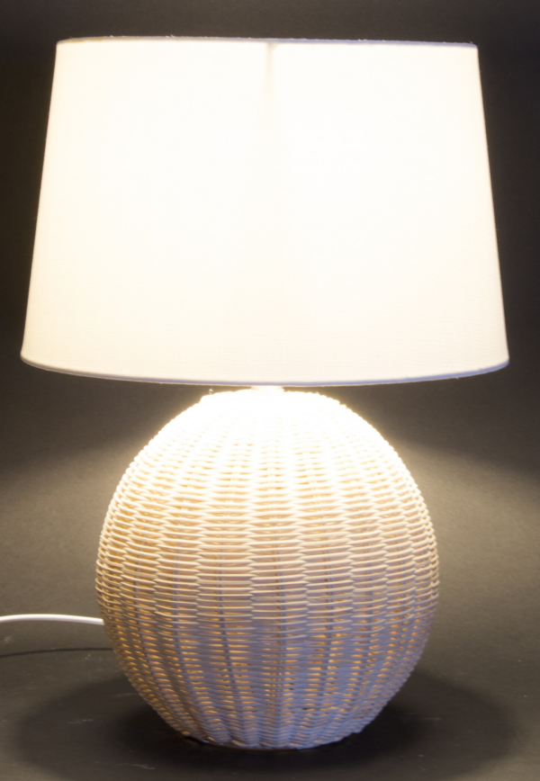 Lampa stołowa rattanowa Natural 49cm