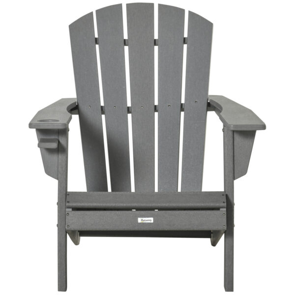 Krzesło ogrodowe Adirondack Hampton Gray Chair