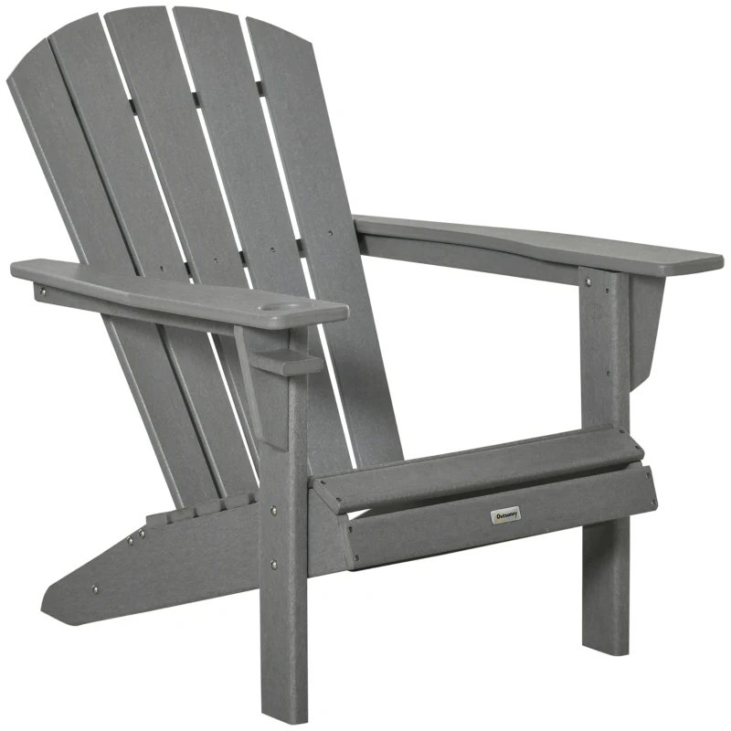 Krzesło ogrodowe Adirondack Hampton Gray Chair