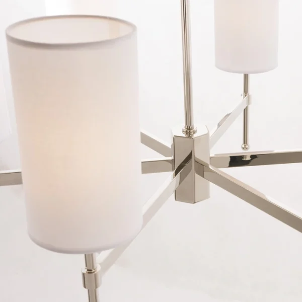 Lampa wisząca do salonu Dallas Silver