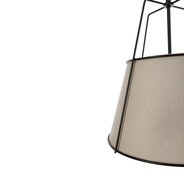 Złota lampa nad stół do jadalni Deborah Modern Farmhouse
