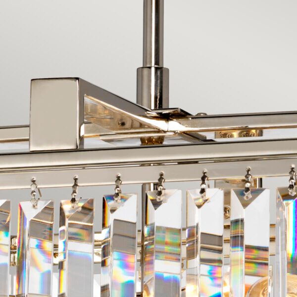 Mały żyrandol w stylu glamour Prestige Pearl 4
