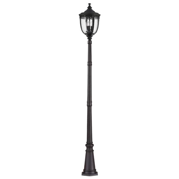 Czarna duża latarnia ogrodowa English Bridle 3