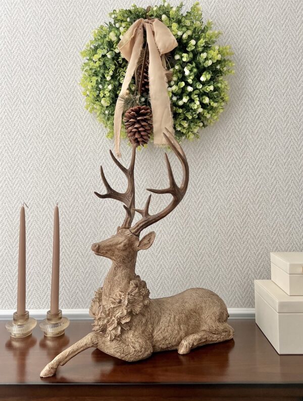 Figurka świąteczna Jeleń 53cm