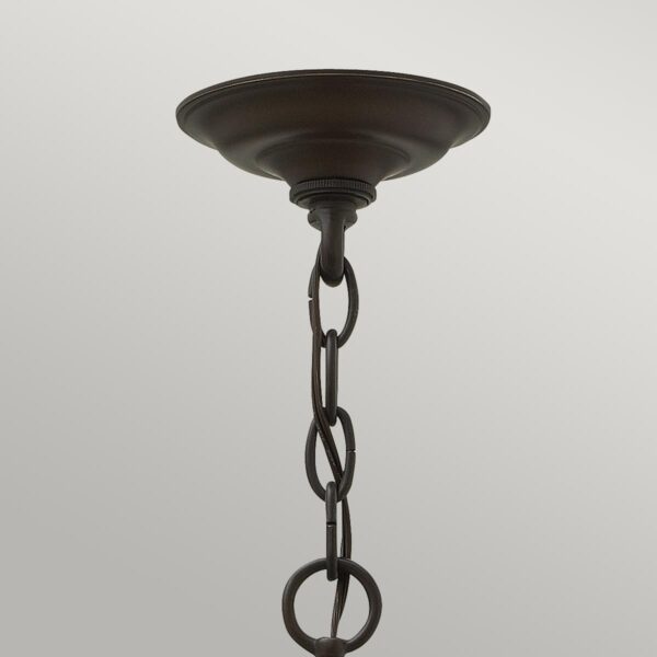 Lampa wisząca Imperial Brown 6 stary brąz