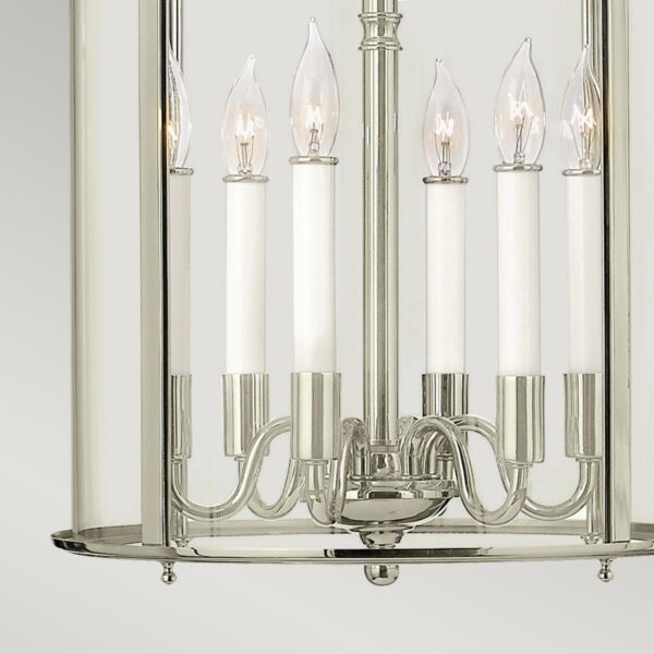 Duża lampa wisząca Imperial Polerowany nikiel