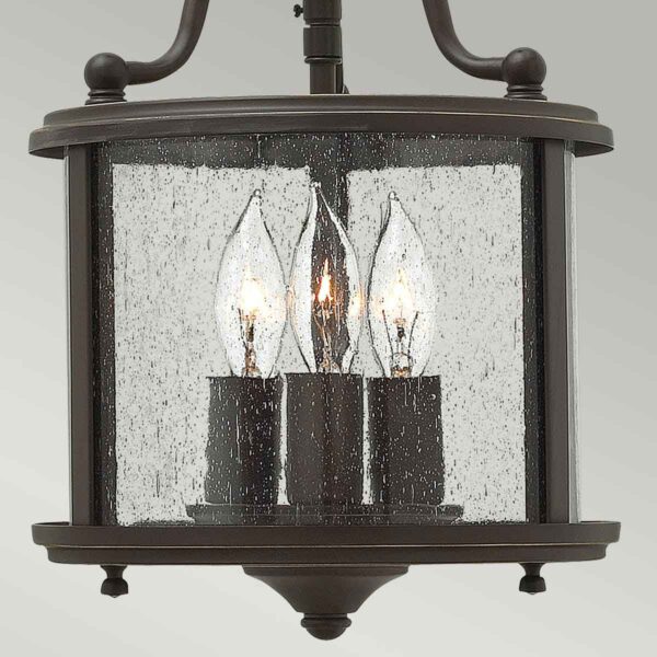 Lampa wisząca Imperial Brown 3 stary brąz