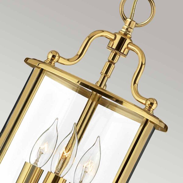 Mała lampa wisząca Imperial Polerowany mosiądz