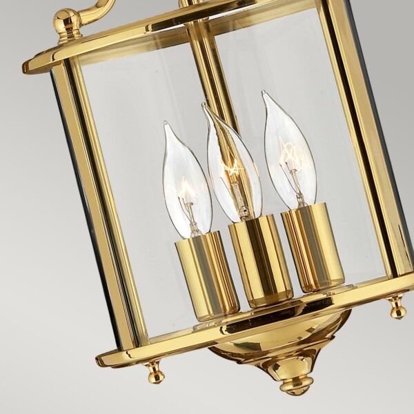 Mała lampa wisząca Imperial Polerowany mosiądz