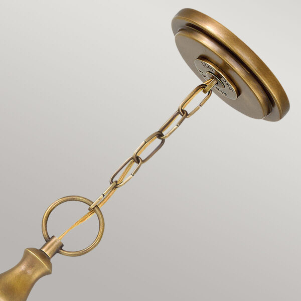Lampa wisząca szklana Wexley 3