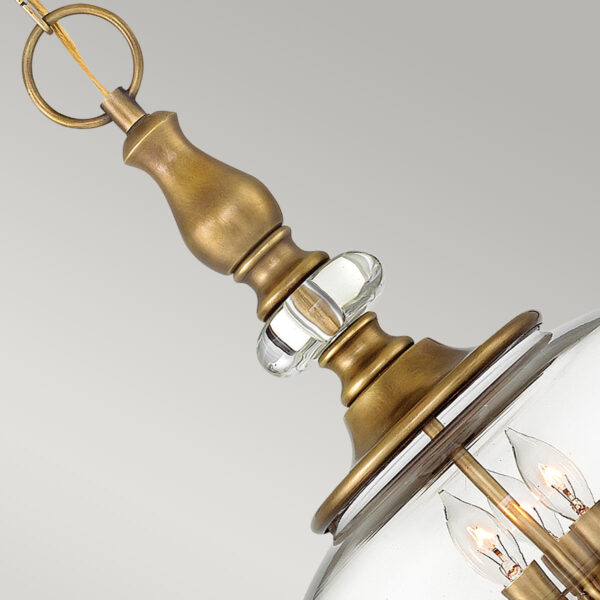 Lampa wisząca szklana Wexley 3