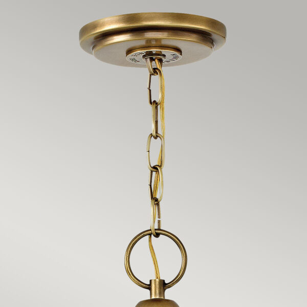 Szklana lampa wisząca Wexley 5
