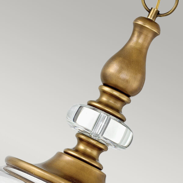 Szklana lampa wisząca Wexley 5