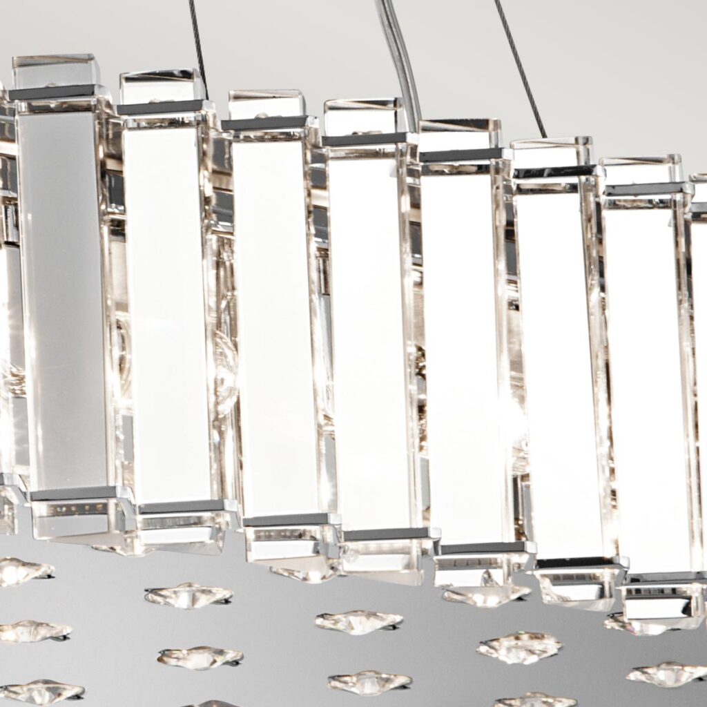 Lampa wisząca Crystal Skye - 12 źródeł światła