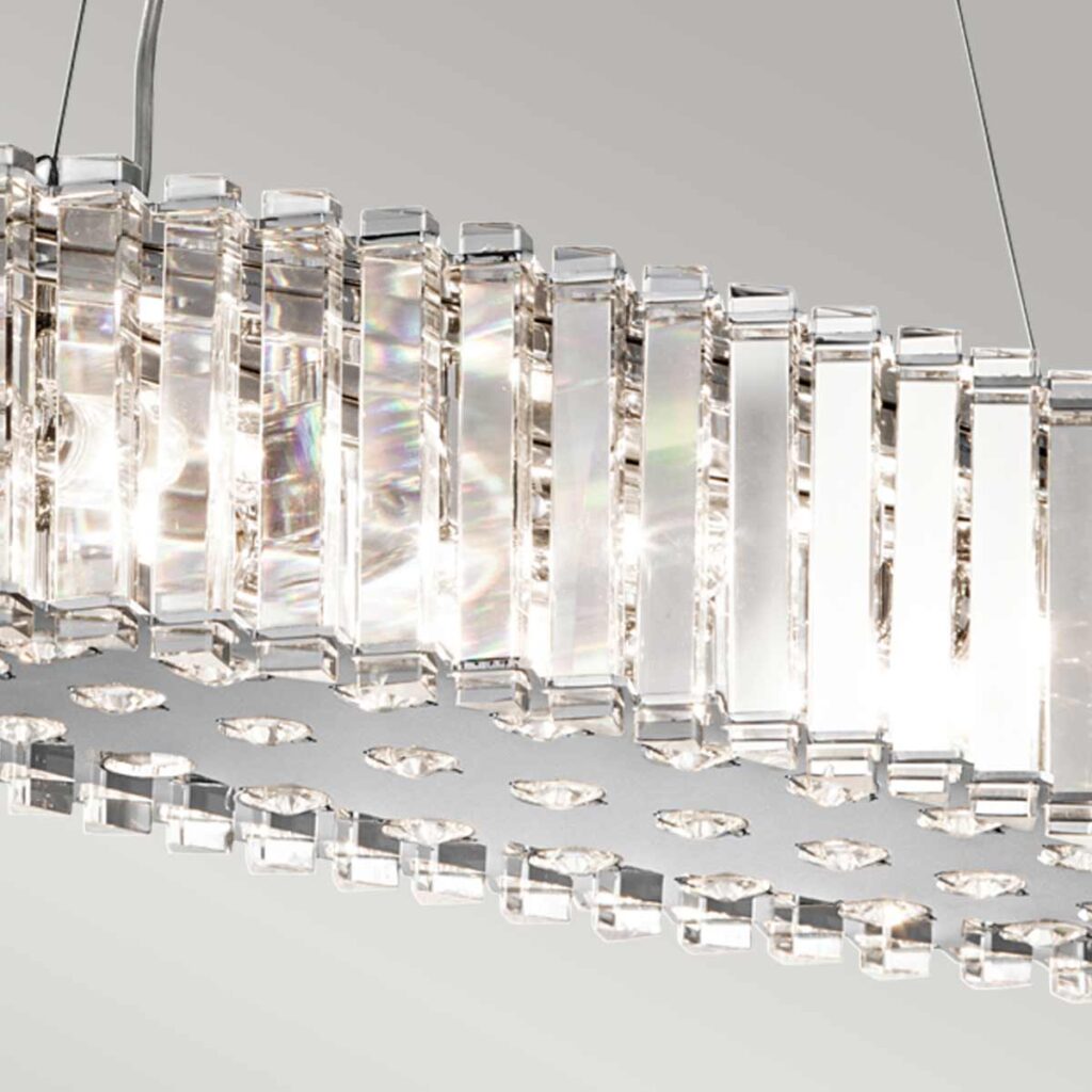 Lampa wisząca Crystal Skye - 8 źródeł światła