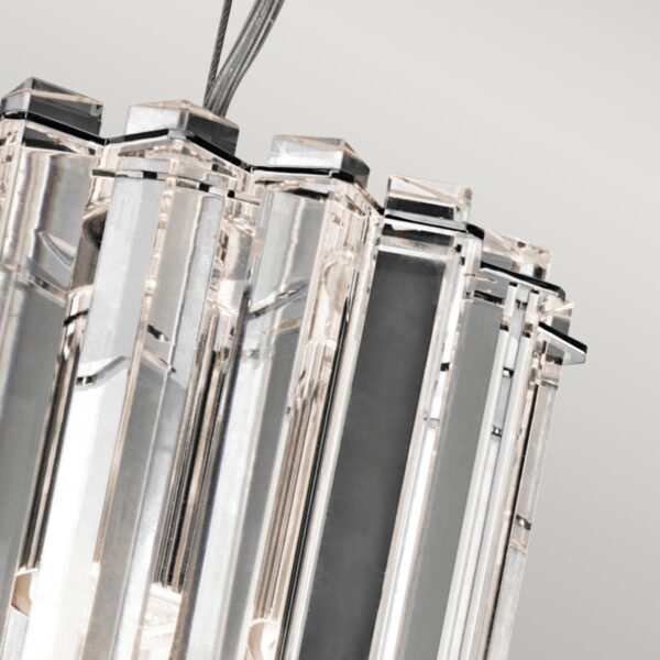 Mała lampa wisząca Crystal Skye - 2 źródła światła