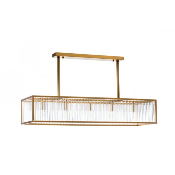 Lampa wisząca Art Deco nad stół 90cm