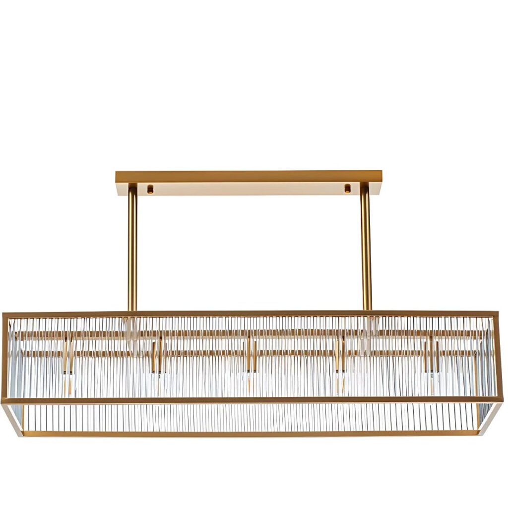 Lampa wisząca Art Deco nad stół 90cm