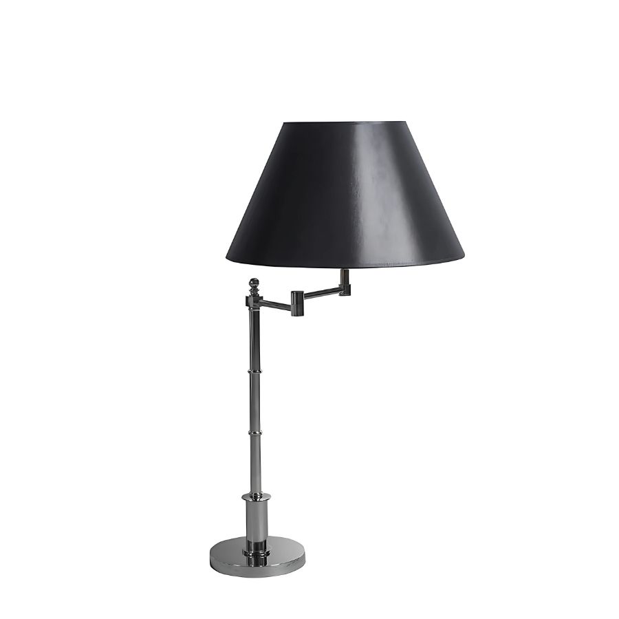 Lampa stołowa deluxe Classic Swing Elegance Black