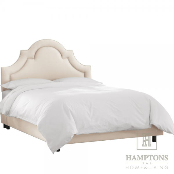 Łóżko tapicerowane Carlton styl nowojorski, hamptons, amerykański, modern classic