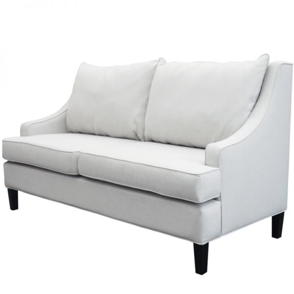 Welurowa sofa do salonu Michigan w stylu nowojorskim dł. 190/170/150cm
