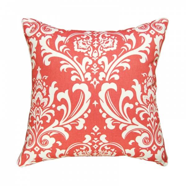 Poduszka Damask Coral 45x45cm