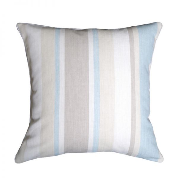 Poduszka Stripe Blue&Beige 45x45cm