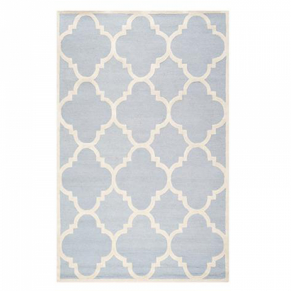 Dywan Moroccan Light Blue&Ivory 182x274cm