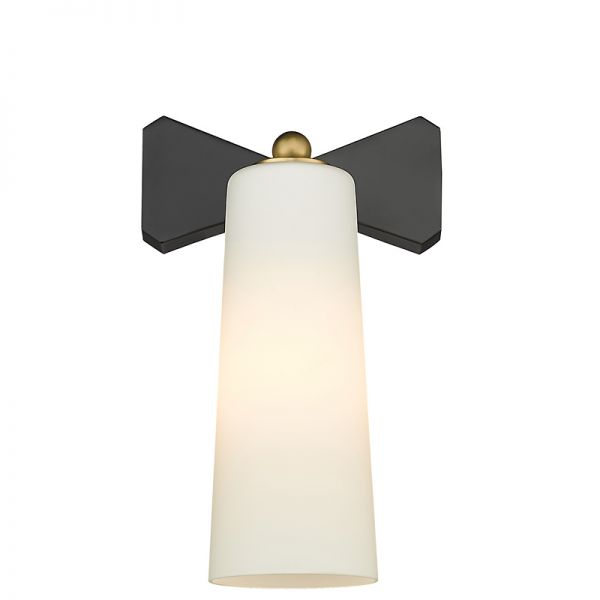 Nowoczesny kinkiet Bow Black by Magda Fornal