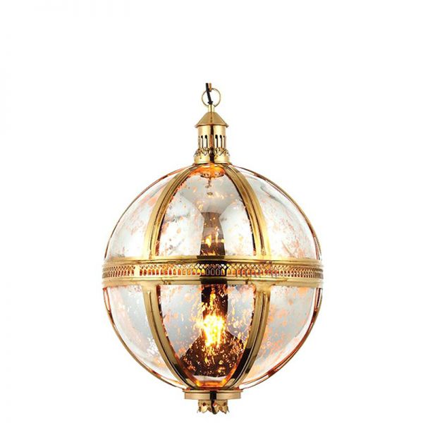 Lampa wisząca kula Beatrice II gold 30,5cm