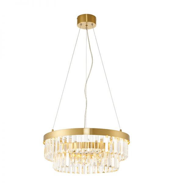 Lampa wisząca kryształowa Crystal Gold
