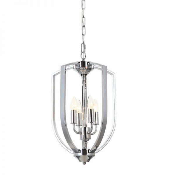 Lampa wisząca Gancia srebrna