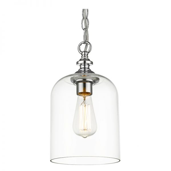 Nowoczesna lampa wisząca pojedyncza szklana Glass Cup II