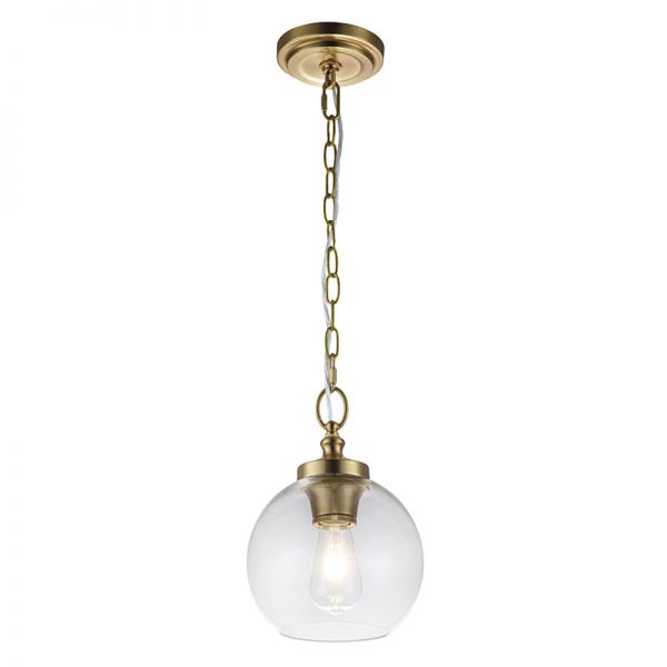 Lampa wisząca szklana Tabby