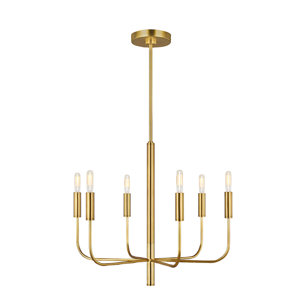 Nowoczesna złota lampa wisząca Rihanna Gold 6