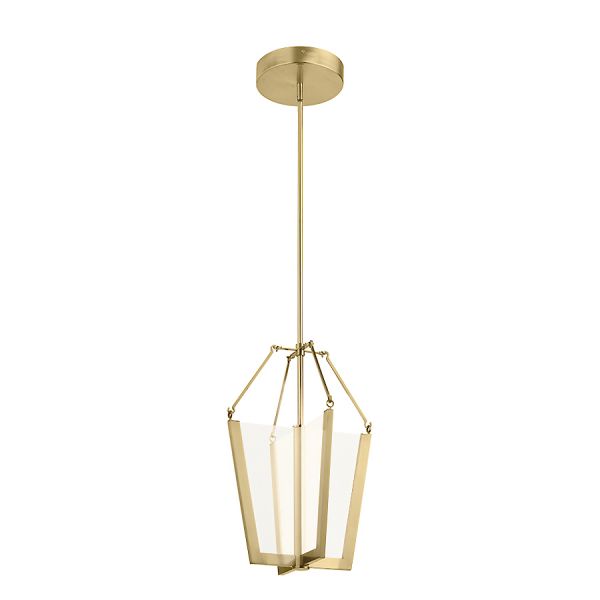 Nowoczesna złota lampa wisząca typu klatka Cartier M