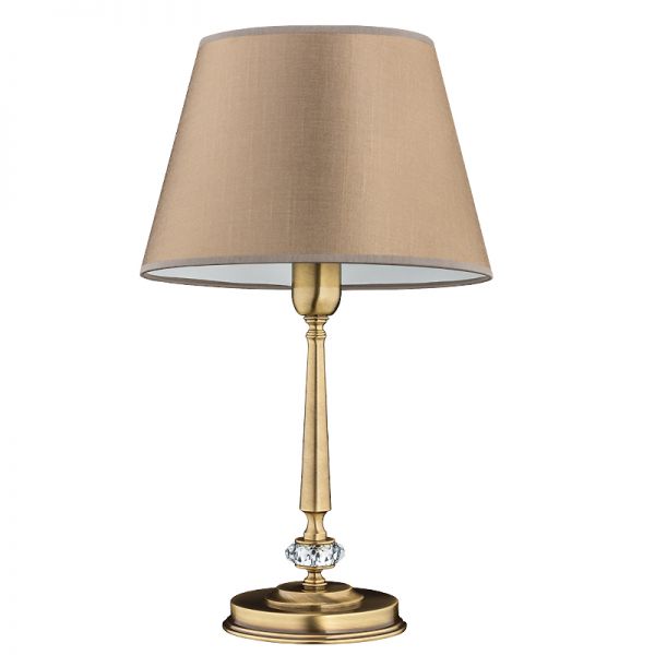 Luksusowa mosiężna lampa stołowa Sofia