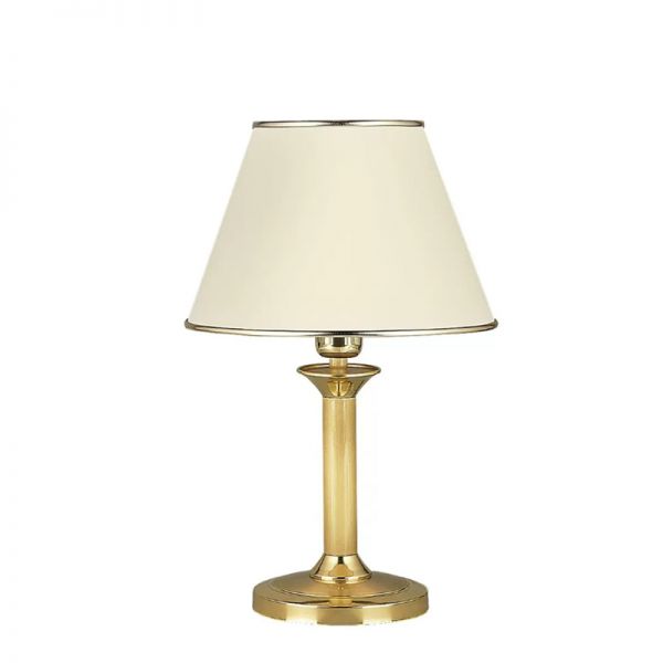 Klasyczna złota lampka nocna Soleil Gold