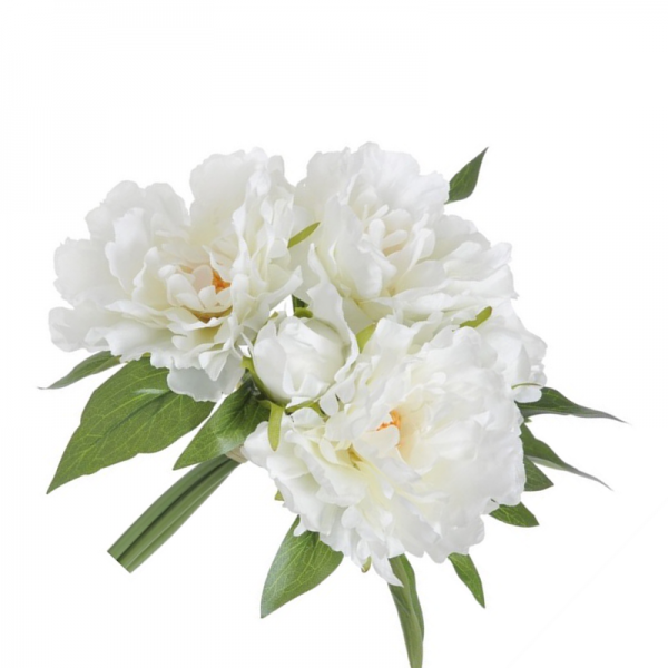 Bukiet Peonia ecru
