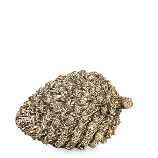 Szyszka Dekoracyjna złota 15cm