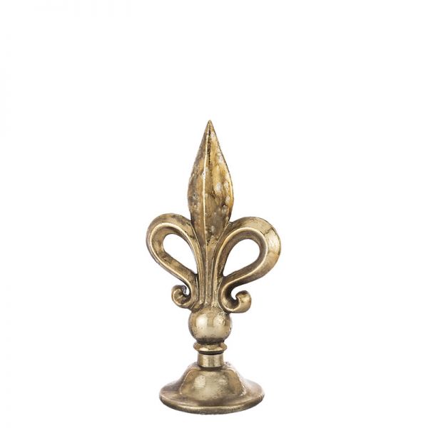 Figurka dekoracyjna złota Lilijka 28cm