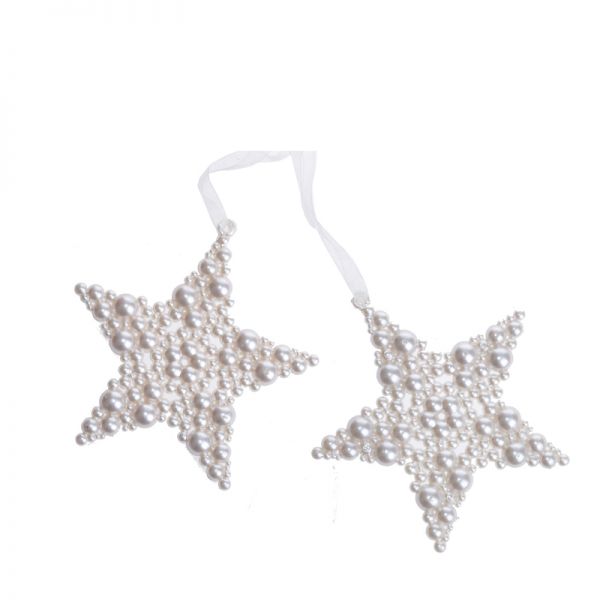 Dekoracyjna zawieszka Pearl Stars 2szt.