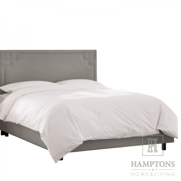 Łóżko tapicerowane Daisy styl nowojorski, hamptons, amerykański, modern classic